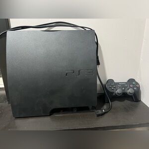 Sony PS3 Black Console with 21 games